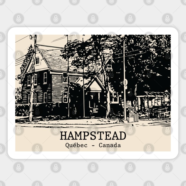 Hampstead - Québec Magnet by Lakeric